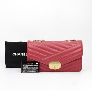 Chanel Classic Flap Vintage Lambskin Red